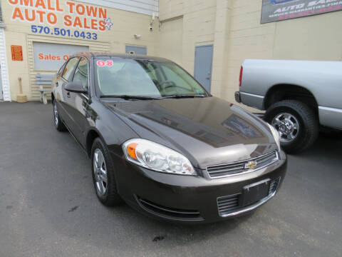 2008 Chevrolet Impala for sale at Small Town Auto Sales in Hazleton PA