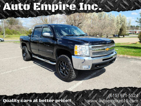2013 Chevrolet Silverado 1500 for sale at Auto Empire Inc. in Murfreesboro TN