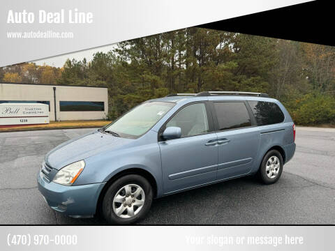 2008 Kia Sedona for sale at Auto Deal Line in Alpharetta GA
