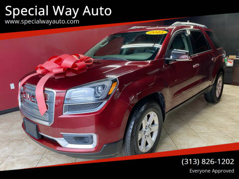 2015 GMC Acadia for sale at Special Way Auto in Hamtramck MI