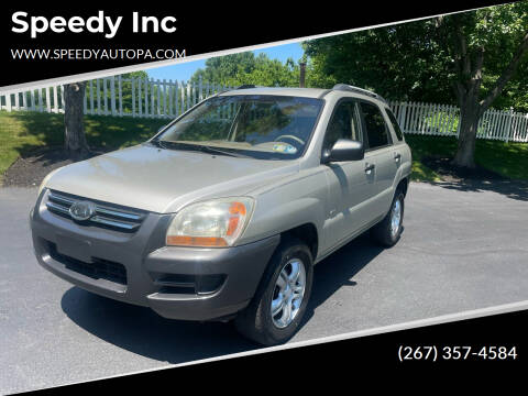 2008 Kia Sportage for sale at WhetStone Motors in Bensalem PA