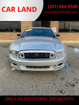 2014 Ford Mustang for sale at CAR LAND in Mobile AL