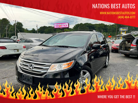 2013 Honda Odyssey for sale at Nations Best Autos in Decatur GA