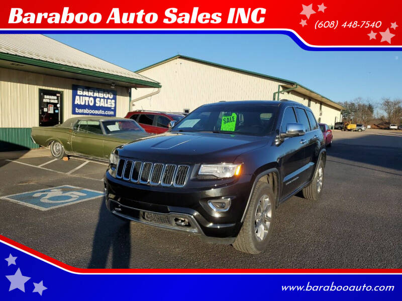 2015 Jeep Grand Cherokee for sale at Baraboo Auto Sales INC in Baraboo WI