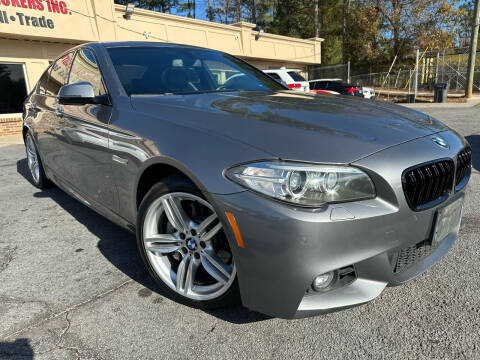 2016 BMW 5 Series for sale at North Georgia Auto Brokers in Snellville GA