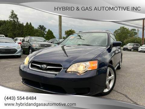 2006 Subaru Legacy for sale at Hybrid & Gas Automotive Inc in Aberdeen MD