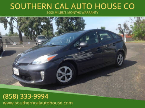 2014 Toyota Prius for sale at SOUTHERN CAL AUTO HOUSE in San Diego CA