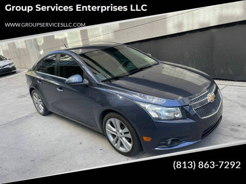 2013 Chevrolet Cruze for sale at Group Services Enterprises LLC in Tampa FL