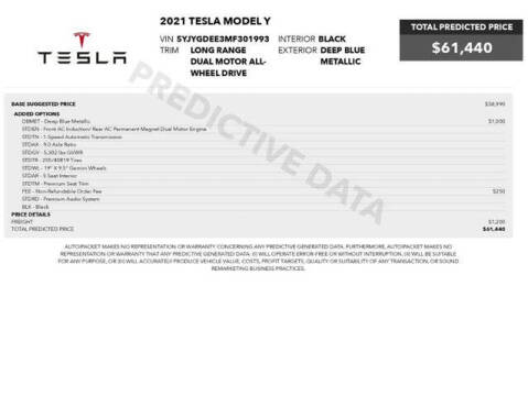 2021 Tesla Model Y Long Range