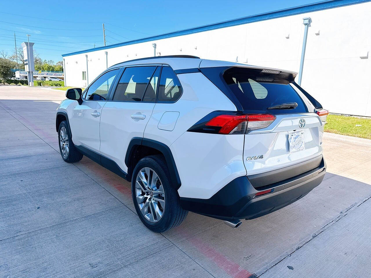 2021 Toyota RAV4 for sale at BLESSED MOTORS SALES in Houston, TX