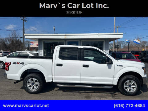 2018 Ford F-150 for sale at Marv`s Car Lot Inc. in Zeeland MI