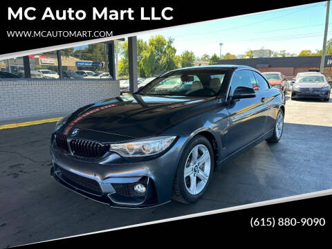 2016 BMW 4 Series for sale at MC Auto Mart LLC in Hermitage TN