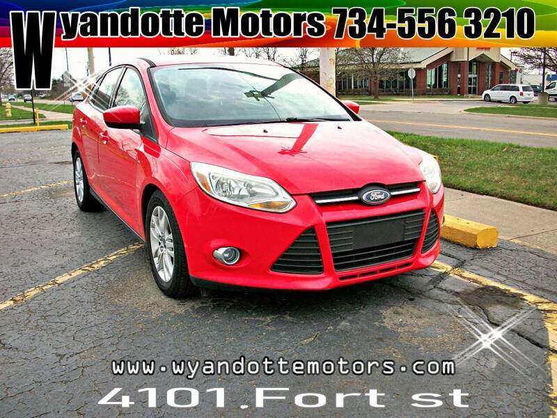 2012 Ford Focus for sale at Wyandotte Motors in Wyandotte MI