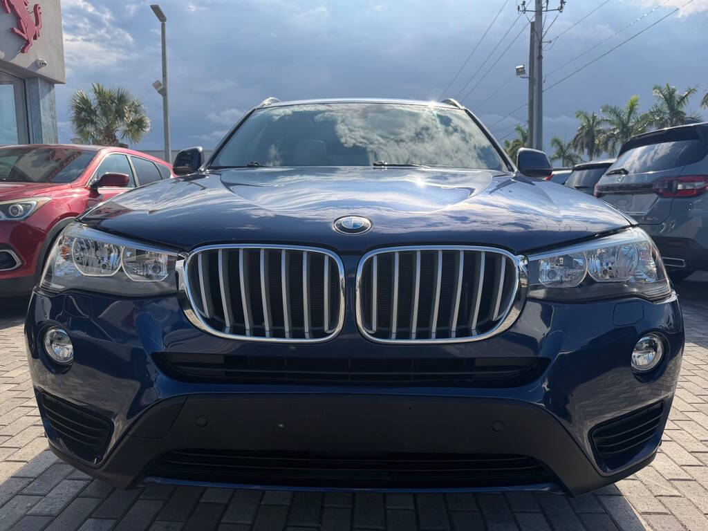 Blue 2017 BMW X3 sDrive28i sDrive28i 4dr SUV 2