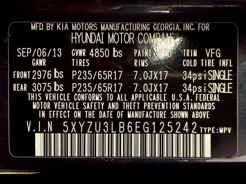 2014 Hyundai Santa Fe Sport 2.4L