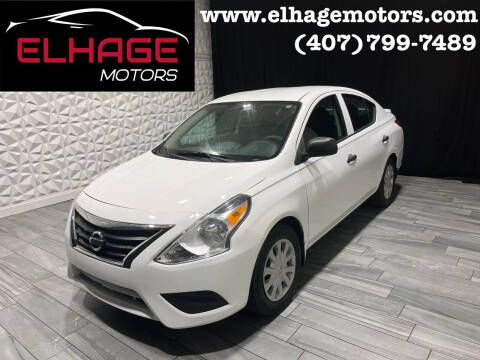 2015 Nissan Versa for sale at Elhage Motors in Orlando FL