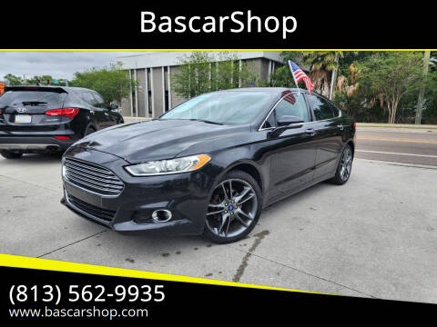 2013 Ford Fusion for sale at BascarShop in Tampa FL