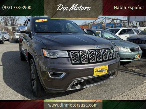 2017 Jeep Grand Cherokee for sale at Din Motors in Passaic NJ
