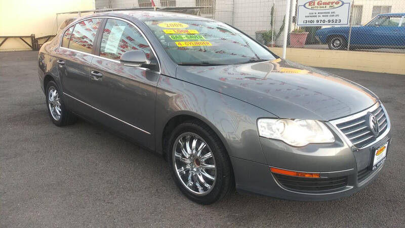 2008 Volkswagen Passat for sale at El Guero Auto Sale in Hawthorne CA