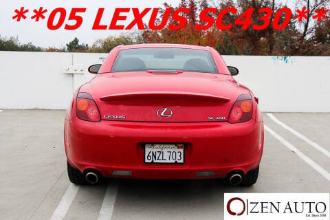 2005 Lexus SC 430