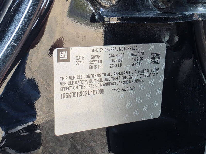 2016 Cadillac CT6 3.6L Luxury