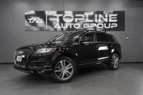 2015 Audi Q7 for sale at TOPLINE AUTO GROUP in Kent WA