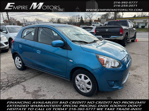 2015 Mitsubishi Mirage for sale at Empire Motors LTD in Cleveland OH