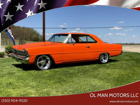 1967 Chevrolet Nova for sale at Ol Man Motors LLC - Cars/Trucks in Louisville OH