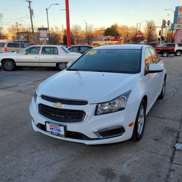 2016 Chevrolet Cruze Limited for sale at Bibian Brothers Auto Sales & Service in Joliet IL