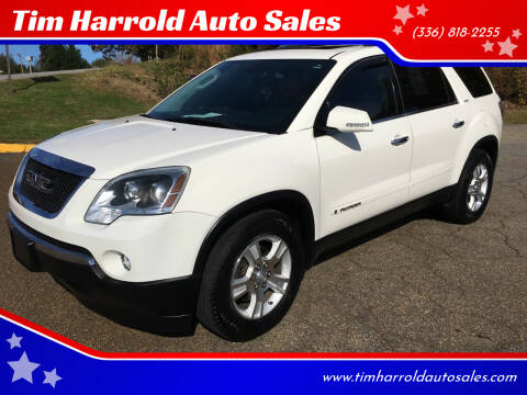 2007 GMC Acadia for sale at Tim Harrold Auto Sales in Wilkesboro NC