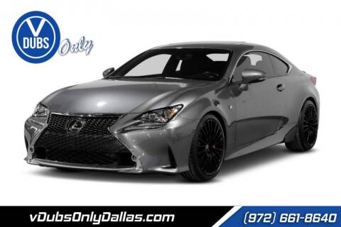 2015 Lexus RC 350 for sale at VDUBS ONLY in Plano TX