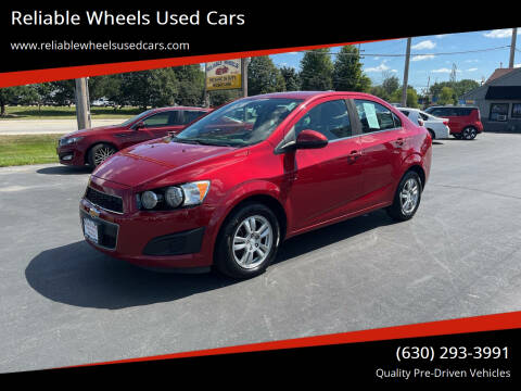 2015 Chevrolet Sonic for sale at Reliable Wheels Used Cars in West Chicago IL