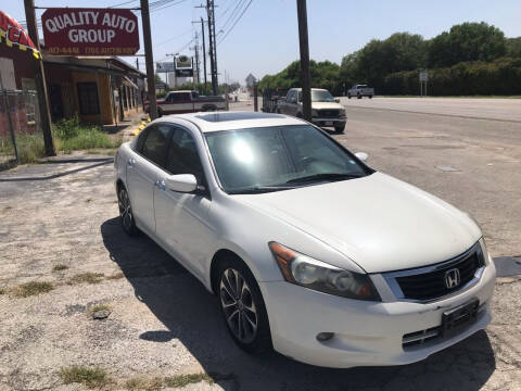 2008 Honda Accord for sale at Quality Auto Group in San Antonio TX