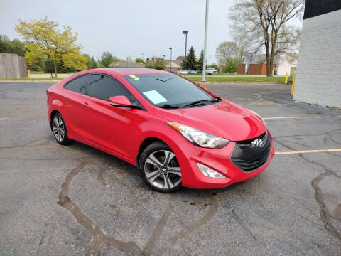2013 Hyundai Elantra Coupe for sale at Lasco of Grand Blanc in Grand Blanc MI