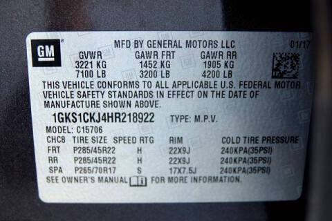 2017 GMC Yukon Denali