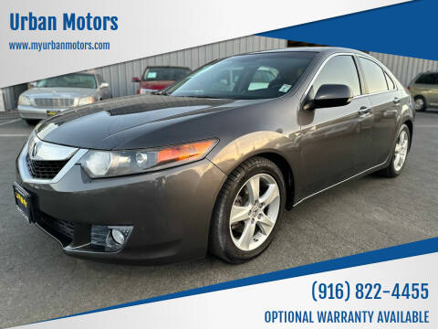 2010 Acura TSX for sale at Urban Motors in Sacramento CA