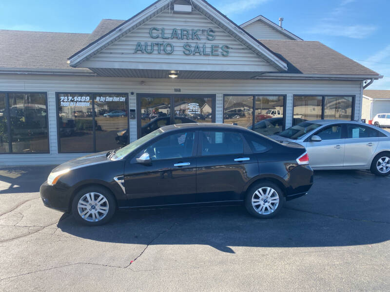 2008 Ford Focus for sale at Clarks Auto Sales in Middletown OH