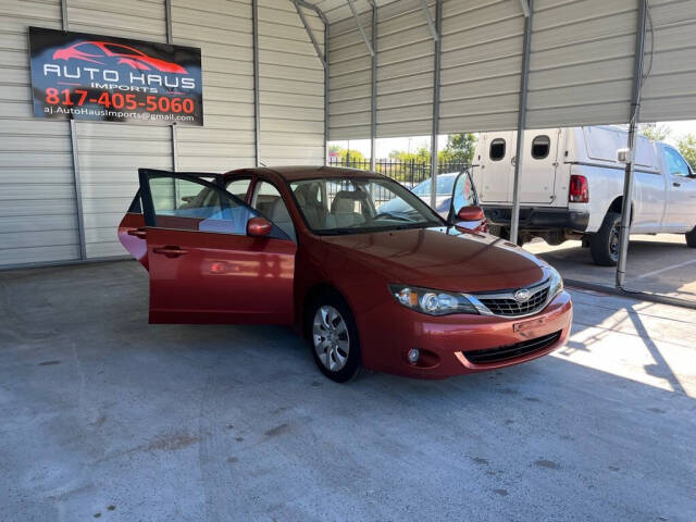 2009 Subaru Impreza for sale at Auto Haus Imports in Grand Prairie, TX