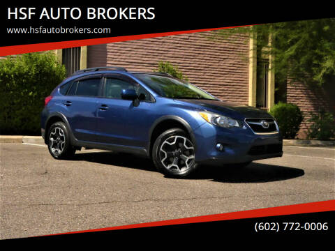 2013 Subaru XV Crosstrek for sale at HSF AUTO BROKERS in Phoenix AZ