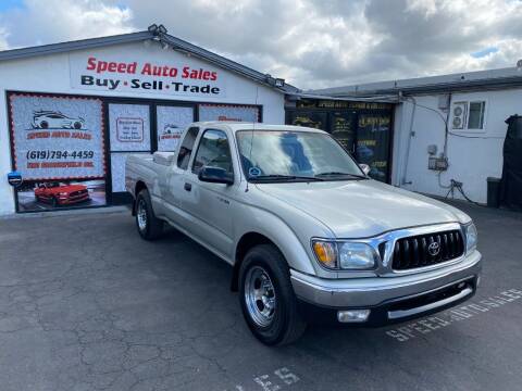 2002 Toyota Tacoma for sale at Speed Auto Sales in El Cajon CA