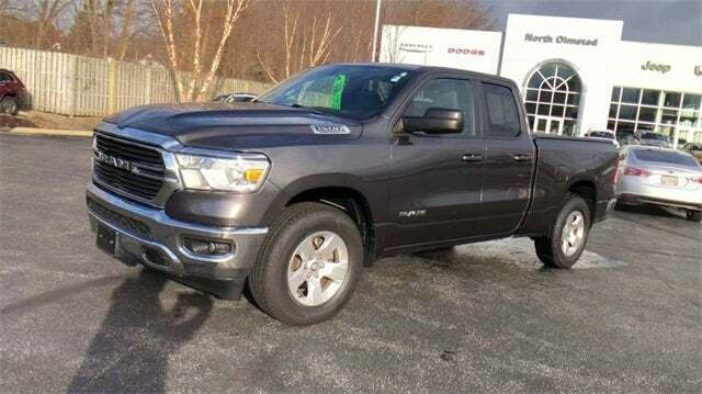 Used 2021 RAM Ram 1500 Pickup Big Horn/Lone Star with VIN 1C6SRFBT7MN761200 for sale in North Olmsted, OH