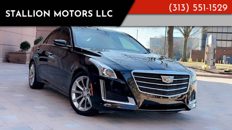 2016 Cadillac CTS for sale at STALLION MOTORS LLC in Wayne MI