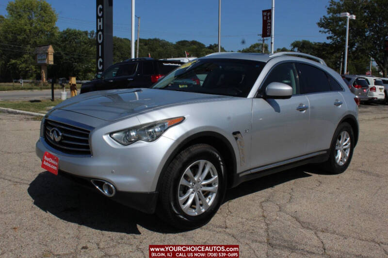 2016 Infiniti QX70 for sale at Your Choice Autos - Elgin in Elgin IL