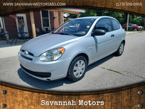 2007 Hyundai Accent for sale at Savannah Motors in Whiteside MO