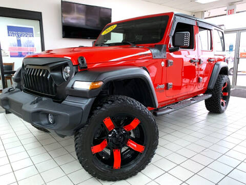 2021 Jeep Wrangler Unlimited for sale at SAINT CHARLES MOTORCARS in Saint Charles IL