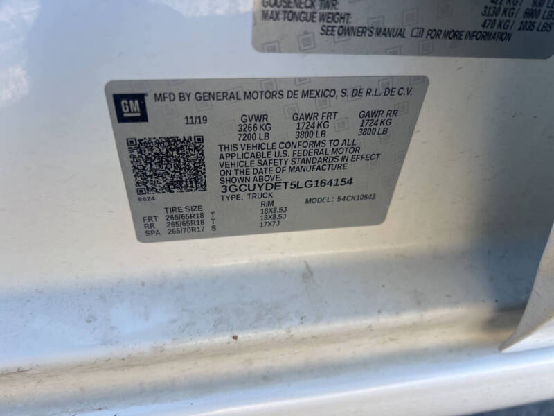 2020 Chevrolet Silverado 1500