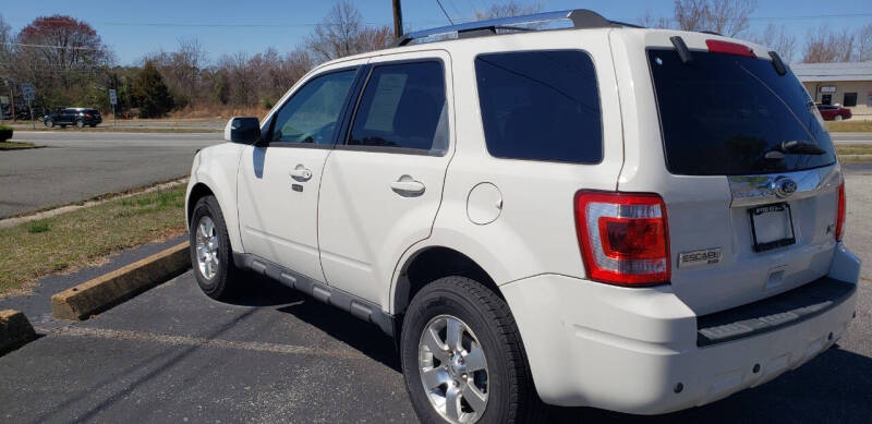 Used 2012 Ford Escape Limited with VIN 1FMCU9EG6CKA70232 for sale in Tappahannock, VA