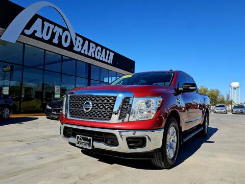 2017 Nissan Titan for sale at AUTO BARGAIN, INC in Oklahoma City OK