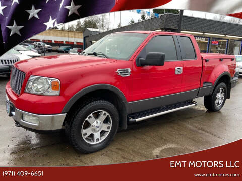 2005 Ford F-150 for sale at EMT MOTORS LLC in Portland OR