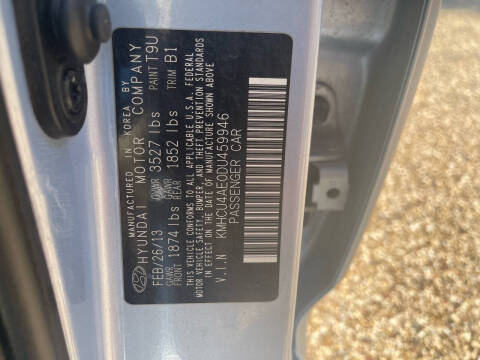 2013 Hyundai Accent GLS